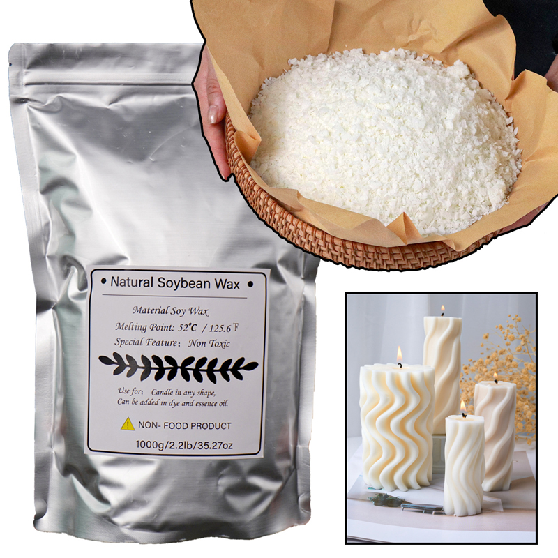 Candle Making Soy Wax - 1000g 500g 250g 100g Doğal Soya