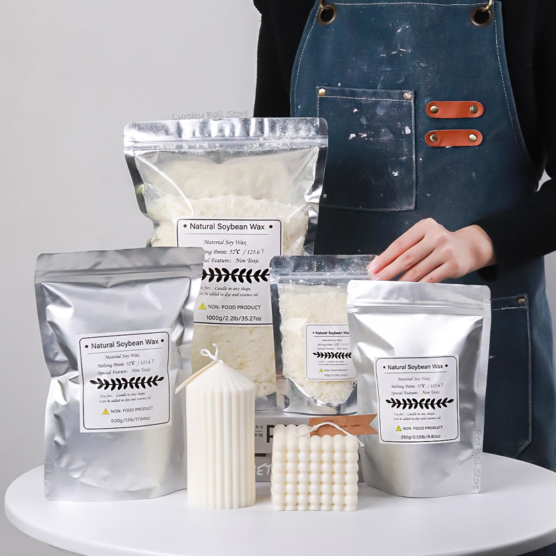 1000g 500g 250g 100g Doğal Soy - Candle Making Soy Wax incelemesi ve fiyatı