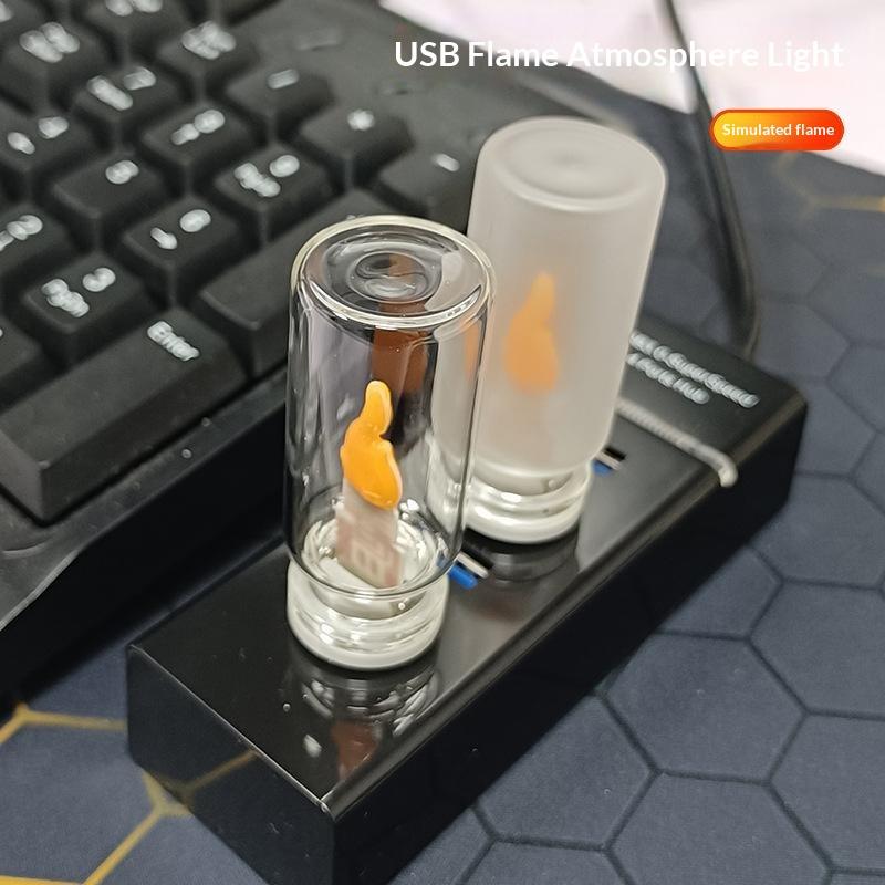 USB Alev Efektli LED Buzlu Şef - Candle Making Glass incelemesi ve fiyatı