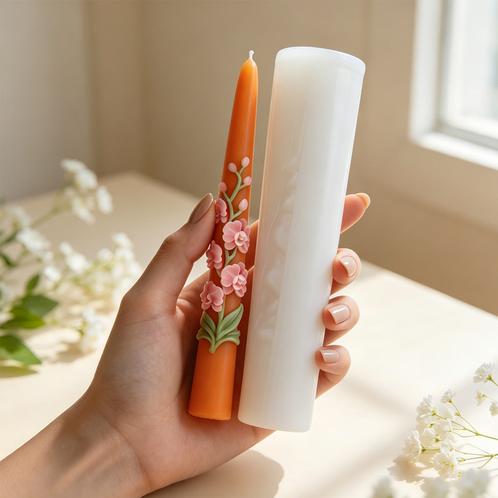 Uzun Saplı Çiçek Şeklinde Mum  - Candle Making Soy Wax incelemesi ve fiyatı