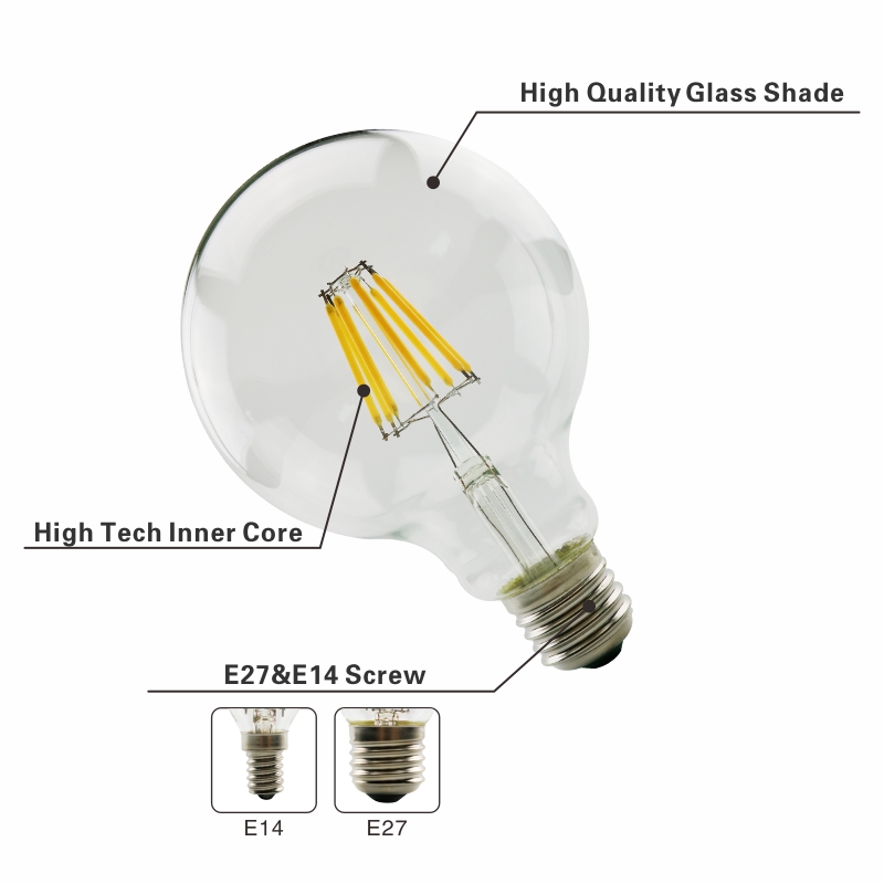 LED Filament Ampul E27 E14 Ret - Candle Making Glass incelemesi ve fiyatı