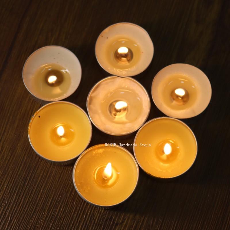Boş çay balmumu dairesel alümi - Candle Making Soy Wax incelemesi ve fiyatı
