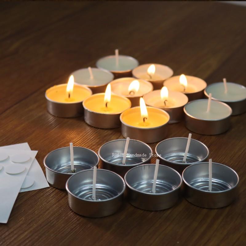 Boş çay balmumu dairesel alümi - Candle Making Soy Wax incelemesi ve fiyatı