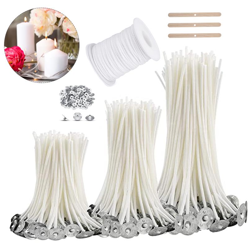 100/50 adet dumansız mum fitil - Cotton Wick Pre Tabbed incelemesi ve fiyatı