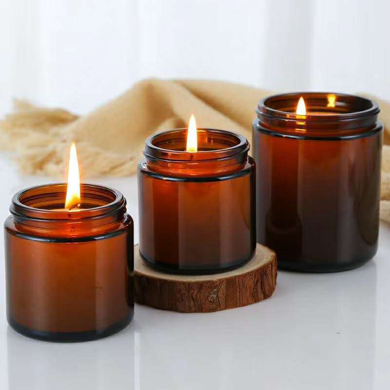 6 adet 100/250 ml Amber Cam Mu - Candle Making Glass incelemesi ve fiyatı