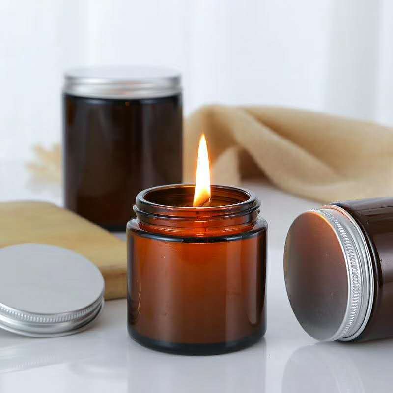 6 adet 100/250 ml Amber Cam Mu - Candle Making Glass incelemesi ve fiyatı