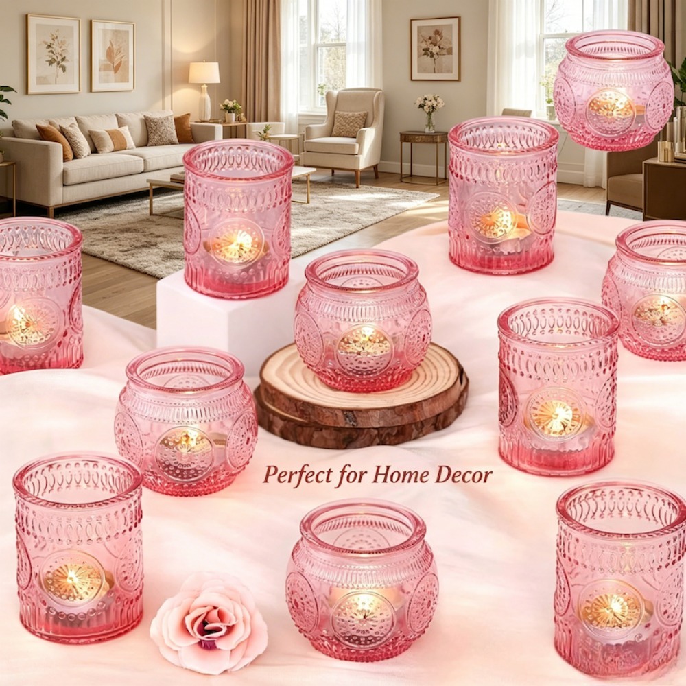 Vintage Kabartmalı Cam Tealigh - Candle Making Glass incelemesi ve fiyatı