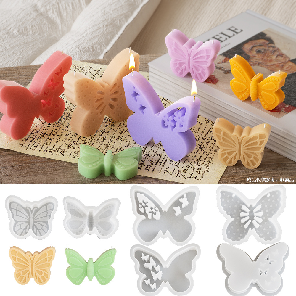 1 adet DIY kelebek Aroma mum s - Candle Making Soy Wax incelemesi ve fiyatı